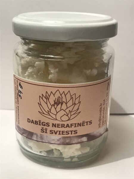 Dabīgs nerafinēts šī sviests 